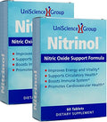 UniScience Group Nitrinol Nitric Oxide Booster with Beetroot - 120 Tablets