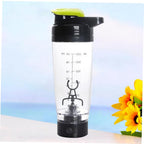 TIDTALEO Battery Operated Shaker Bottle Mixer 600ml - Green - image 8