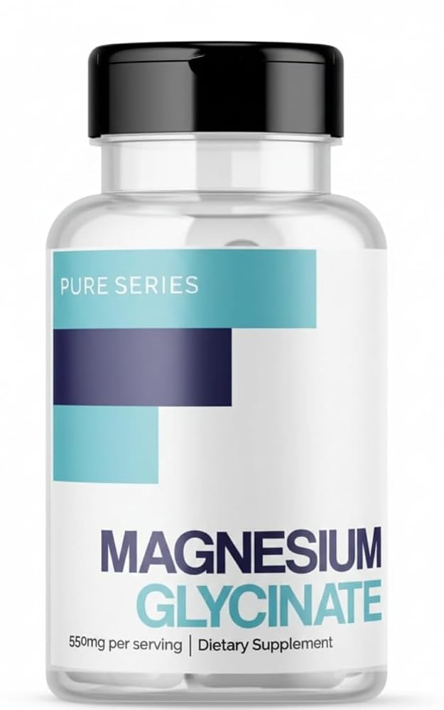 Magnesium Glycinate High Absorption Form for Muscle & Nerve Support