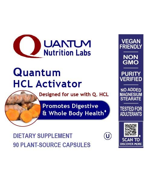 Quantum Nutrition Labs HCL Activator - 90 Vegetarian Capsules - image 4