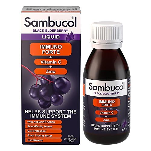 Sambucol Immune Formula Syrup with Vitamin C & Zinc