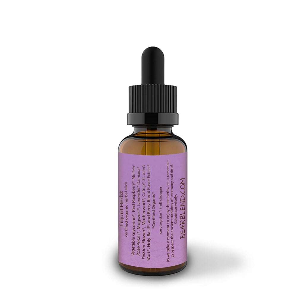 Bear Blend Organics Moon Herbal Elixir Berry Flavor - 30 ml - image 2