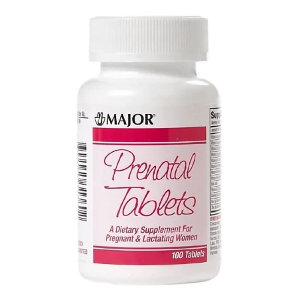 Major Prenatal Ascorbic Acid 100 mg - 30 Tablets