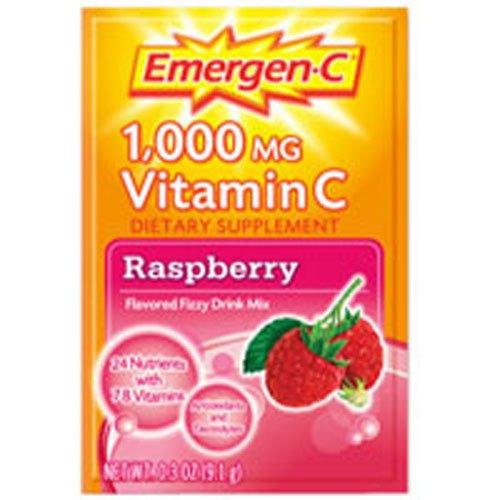 Alacer Emergen-C Raspberry Vitamin C - 10 Packets