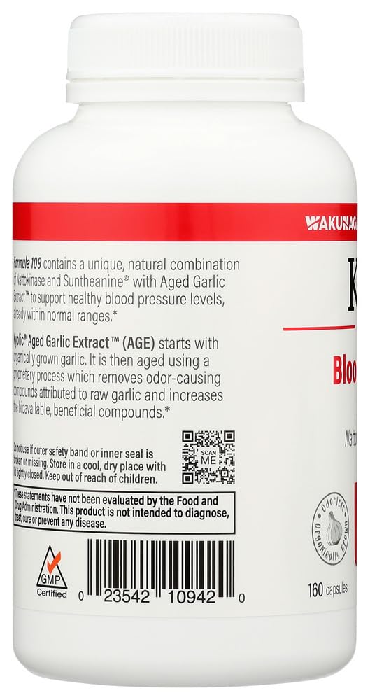 Kyolic Formula 109 Garlic Supplement - 160 Capsules - image 2