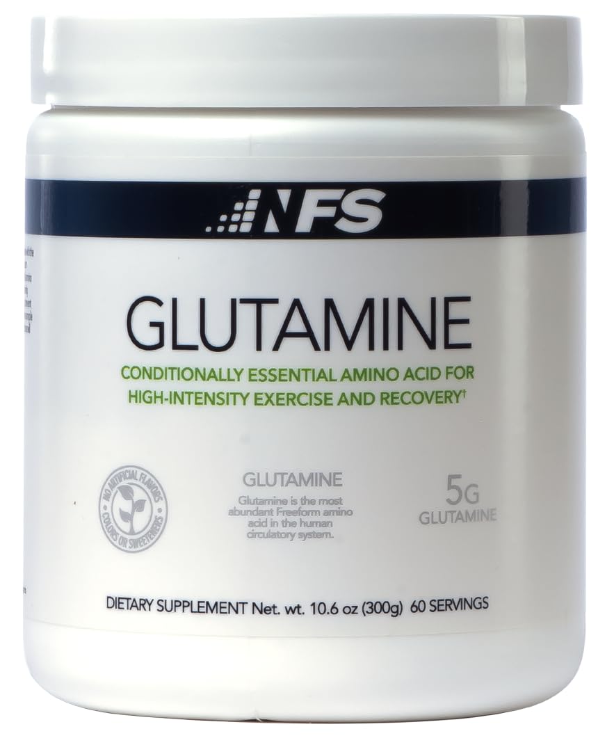 NF Sports Pure Glutamine Powder for Muscle Recovery - 300g