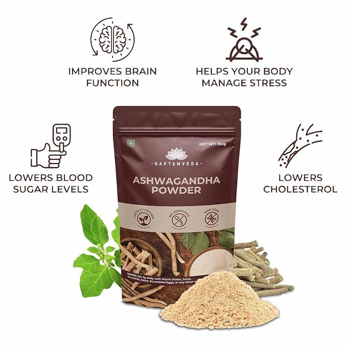 Generic Ashwagandha Roots Powder - 150g - image 2