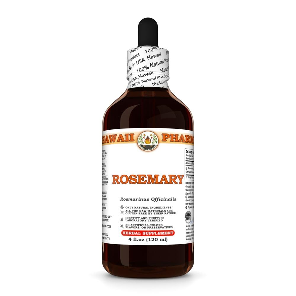 Hawaii Pharm Rosemary (Rosmarinus officinalis) Leaf Liquid Extract