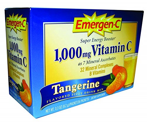 Alacer Emergen-C Tangerine Vitamin C 1000 mg - 30 Packets - image 2