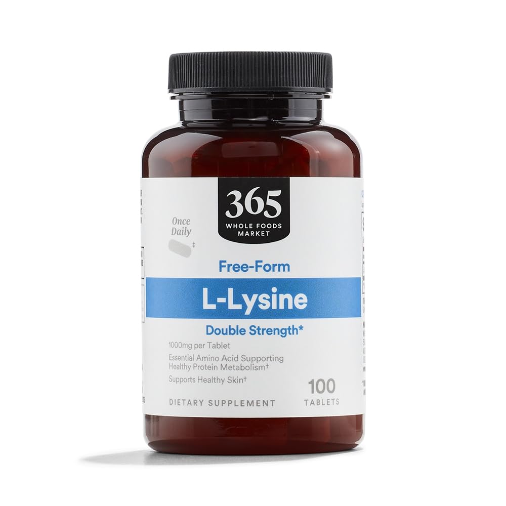 Whole Foods Market L-Lysine Double Strength - 100 Tablets