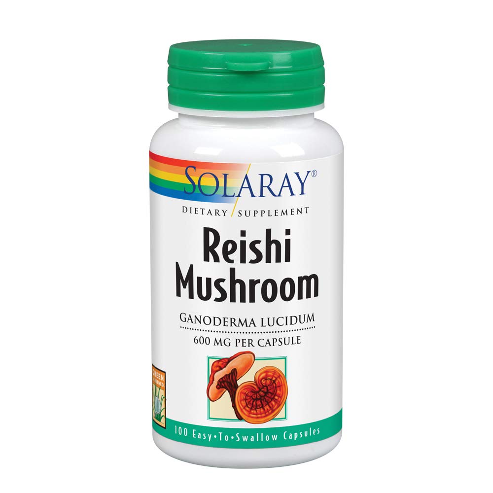Solaray Reishi Mushroom 600 mg - 100 Capsules