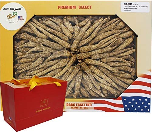 DABC OAK LAND American Ginseng Slices from Wisconsin