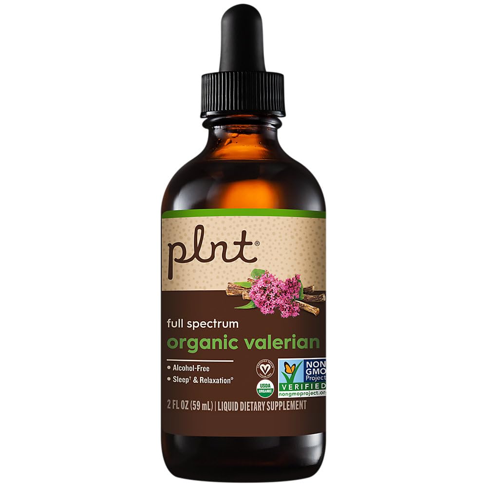 plnt Organic Liquid Valerian Full Spectrum Alcohol-Free - 2 fl. oz.