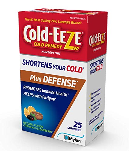 Cold-Eeze Plus Defense Zinc Lozenges, Citrus Elderberry - 25 Count - image 4