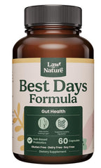 Law Of Nature Best Days Formula Gut Support - 60 Capsules