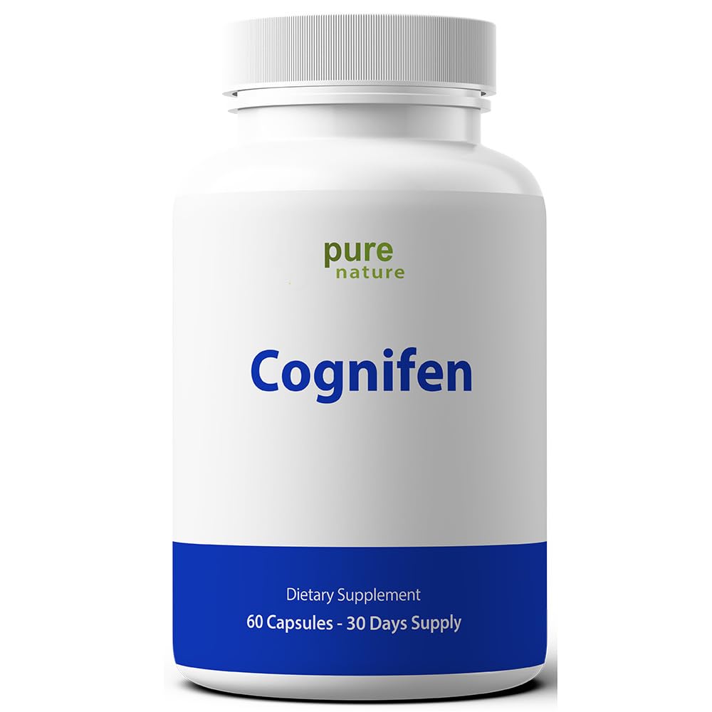 PureNature Plus Cognifen Memory Support Nootropic - 60 Capsules