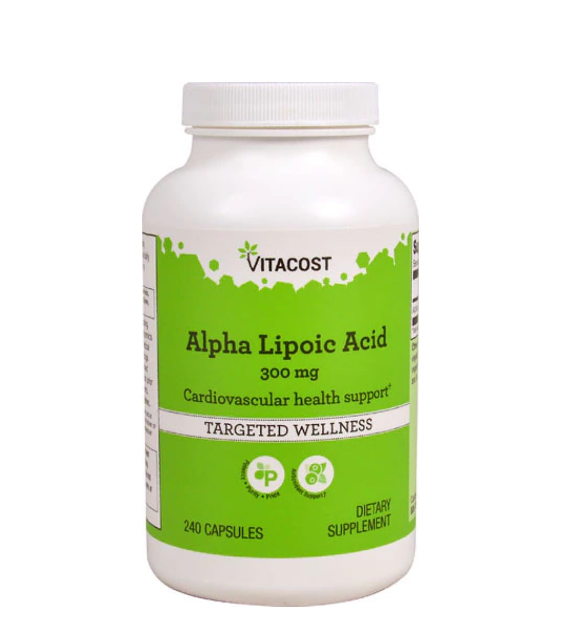 Vitacost Alpha Lipoic Acid 300 mg Antioxidant Support - 240 Capsules