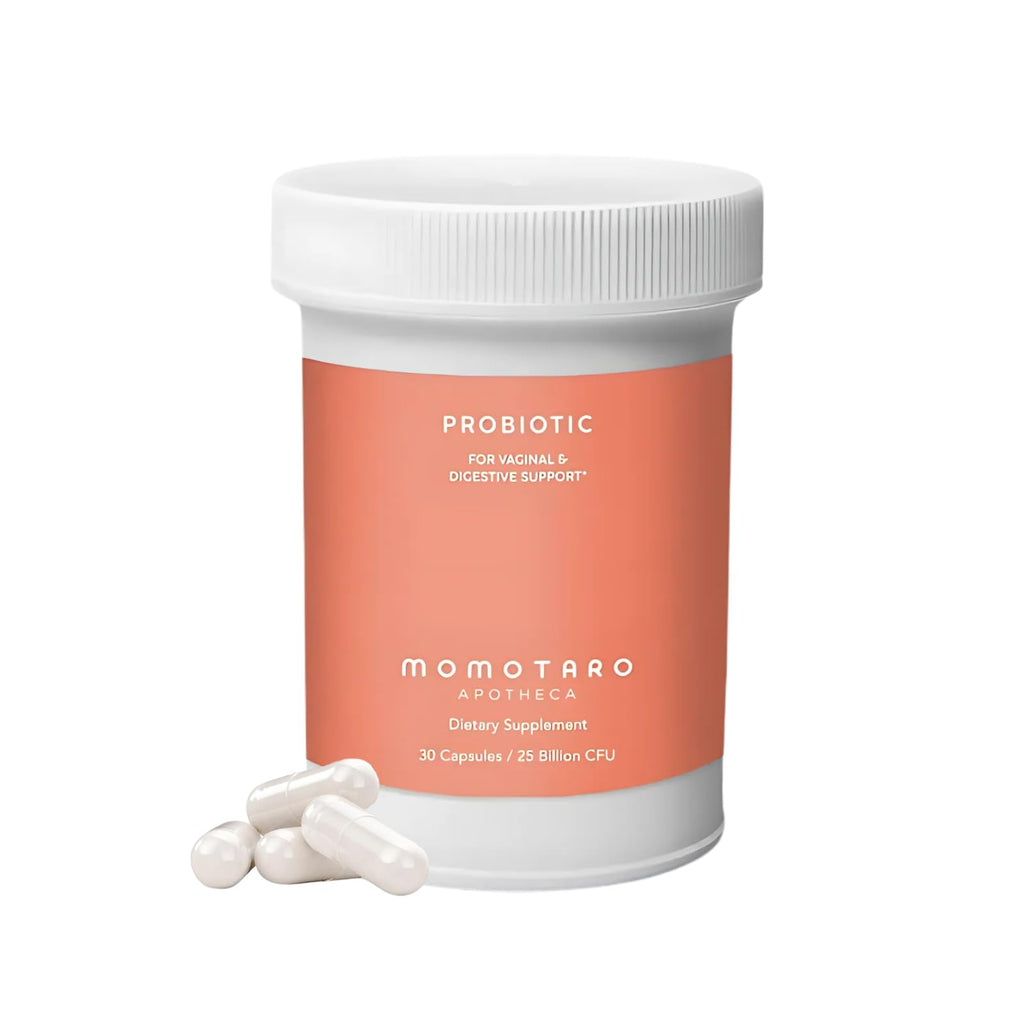 MOMOTARO APOTHECA Organic Probiotics for Women - 25 Billion CFU - 30 Capsules