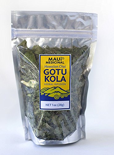 Maui Medicinal Herbs Gotu Kola Tea Brahmi Leaf - 0.75 oz