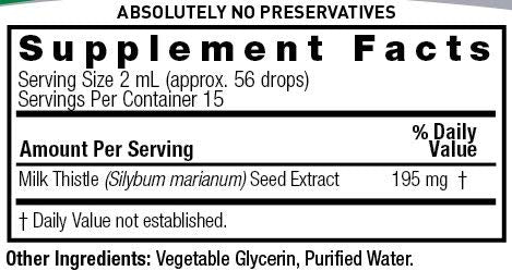 Nature's Answer Milk Thistle 2000 mg Liquid Extract - 2 Pack - image 2