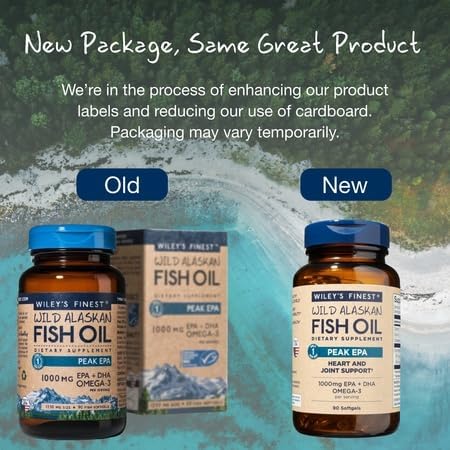 Wiley's Finest Wild Alaskan Fish Oil Peak EPA - 90 Softgels - image 7