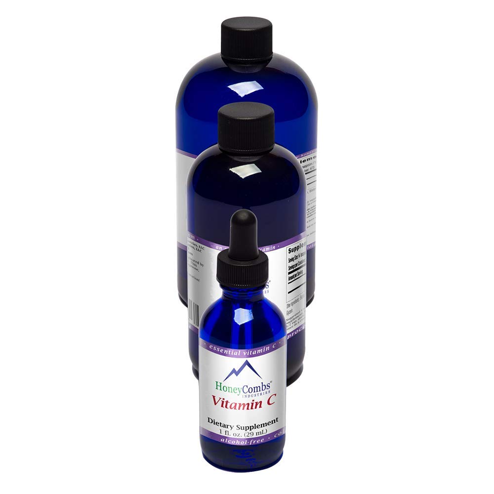 HoneyCombs Vitamin C Liquid Drops Alcohol-Free - 1 Fl Oz - image 2