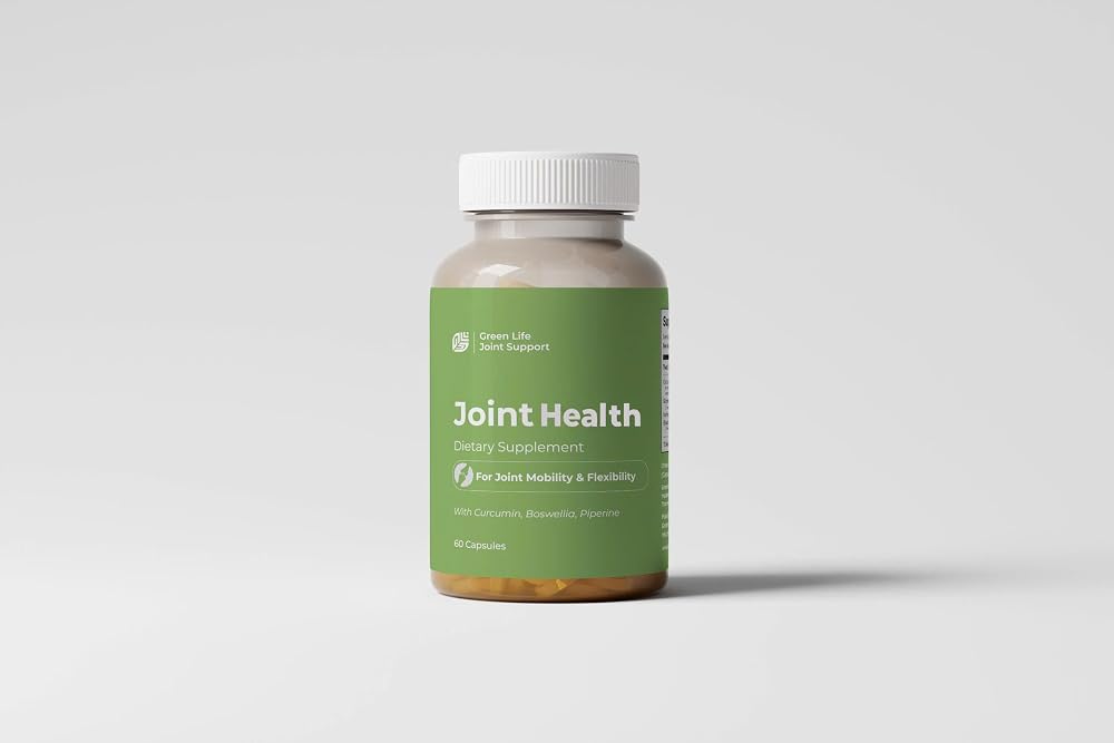 Green Life Org Turmeric Curcumin 750mg Joint Support - 60 Capsules - image 5