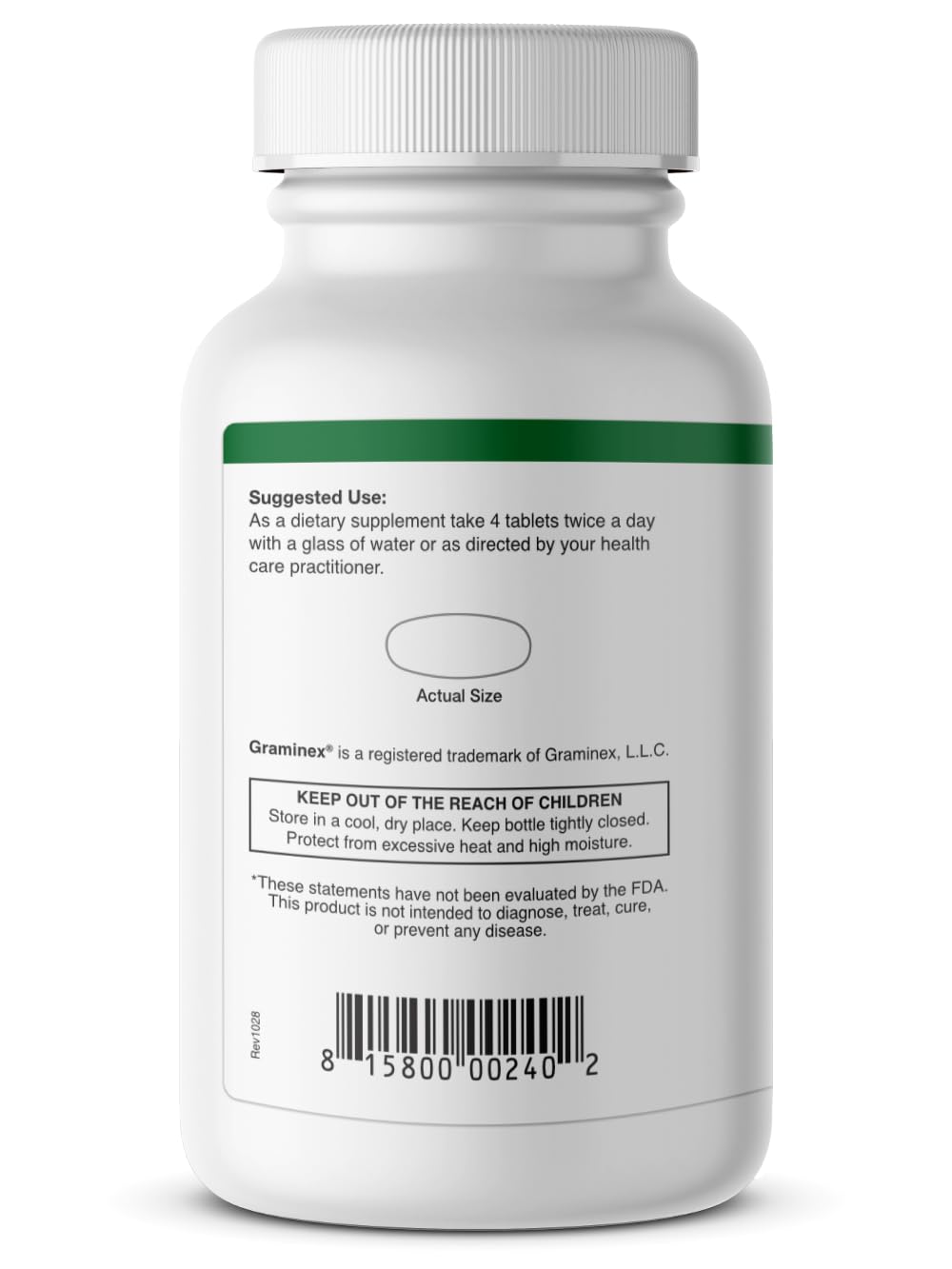 Graminex Barley Grass Tablets - 240 Tablets - image 3