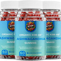 FUCOIDAN FORCE Organic KSM-66 Ashwagandha Gummies - 180 Count