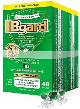 IBgard Daily Gut Health Support Dietary Supplement - 96 Capsules