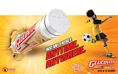 Glucovita Orange Bolts Energy Candy - 360g - image 4