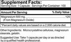 Time Laboratories Magnesium 100 mg - 100 Capsules - image 3
