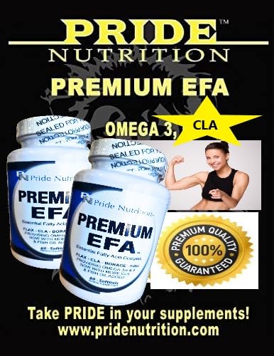 Pride Nutrition Premium EFA Omega 3-6-9 Supplement - Softgels - image 6