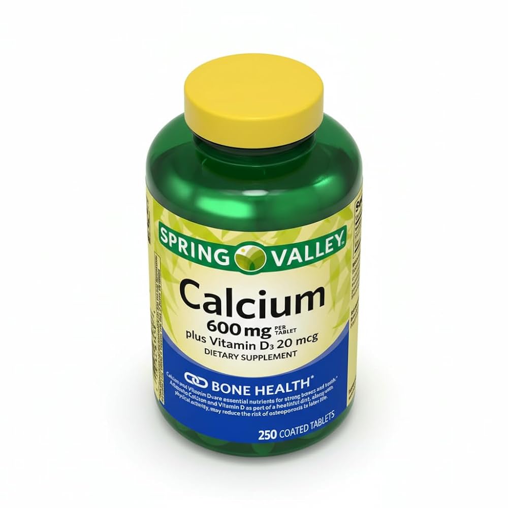 Unique Bundle Calcium 600 mg with Vitamin D3 20 mg
