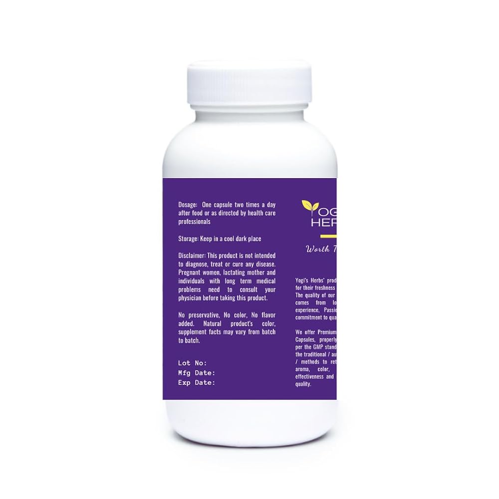 YOGIS HERBS Heart & Mind Harmony Arjuna & Ashwagandha - 90 Capsules - image 2