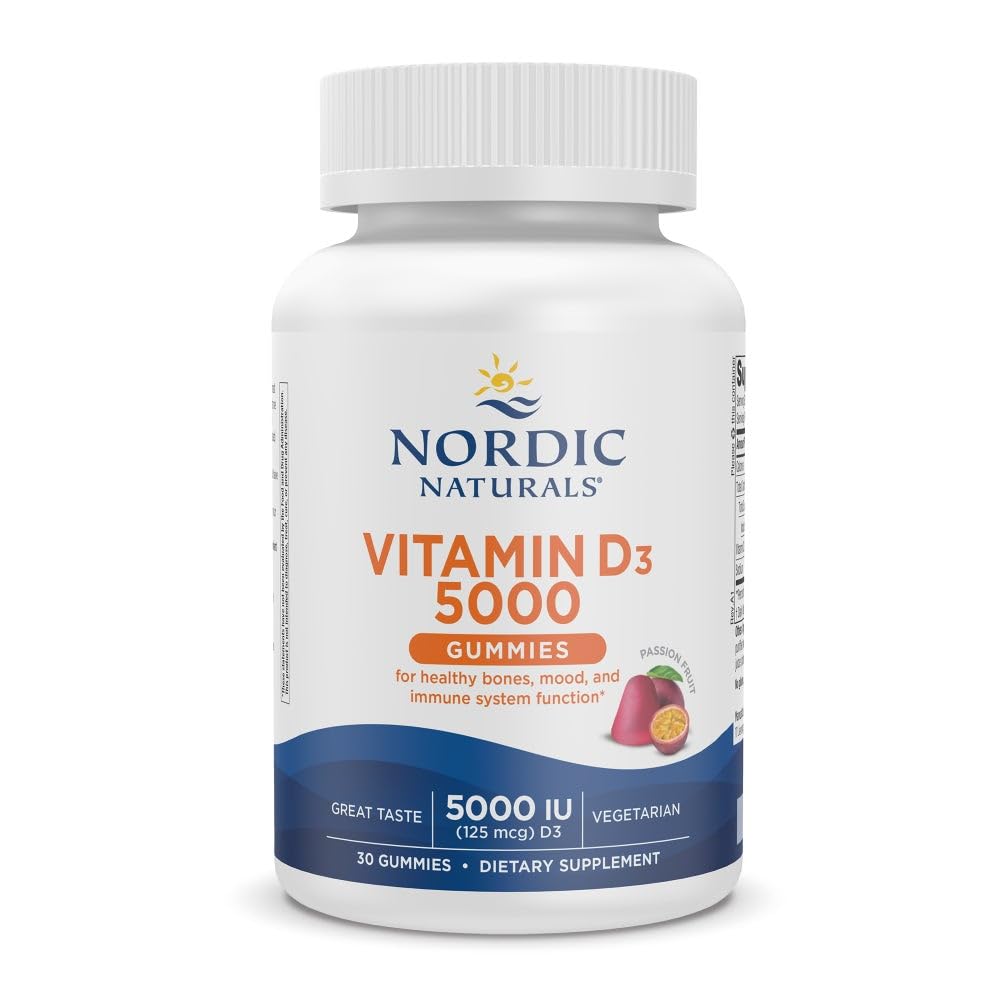 Nordic Naturals Vitamin D3 5000 IU Gummies - 30 Count