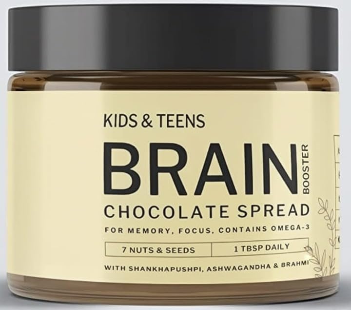 Generic Kids Health Booster Chocolate Spread with Brahmi & Ashwagandha - 340g