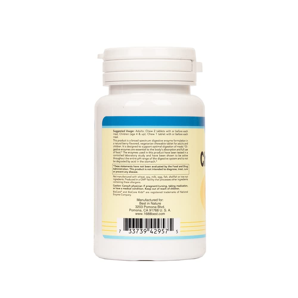Best in Nature ChewyZymes Digestive Enzymes - 90 Chewables - image 2