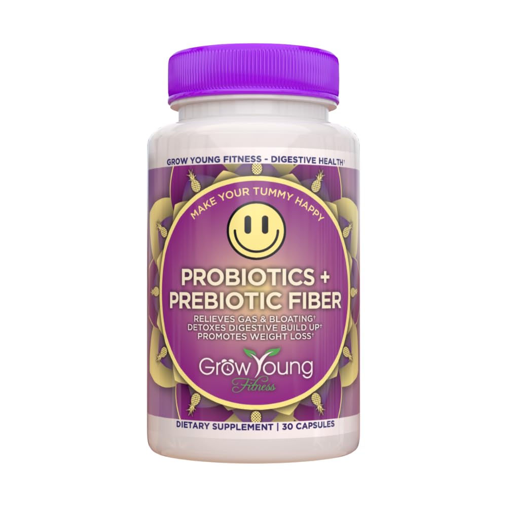 Grow Young Fitness Daily Probiotic + Prebiotic Fiber - 30 Capsules