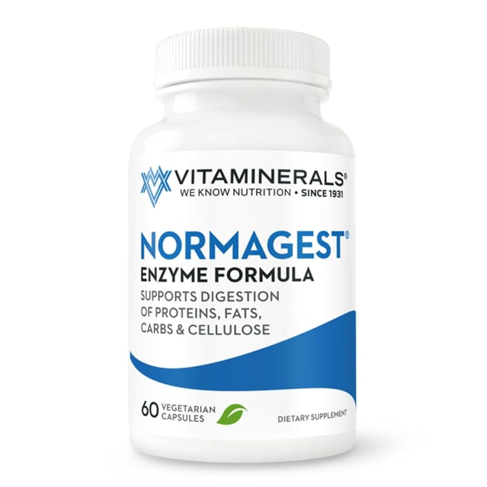 Vitaminerals 61 Normagest Digestion Support - 60 Vegetarian Capsules