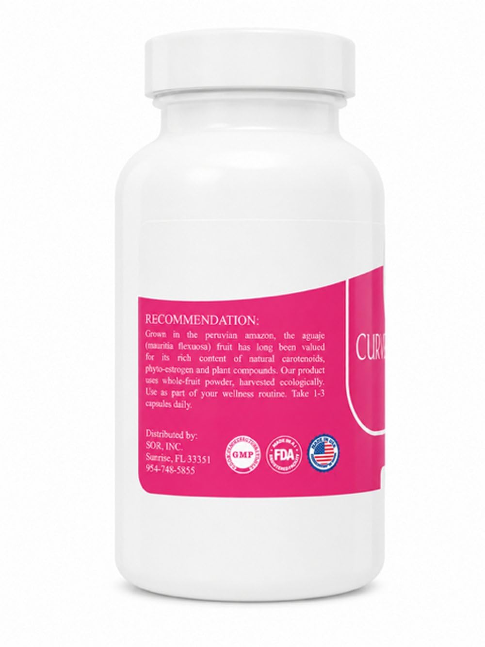 Cross-Dress Curve Booster Max Pure Aguaje Capsules - 100 Count - image 6