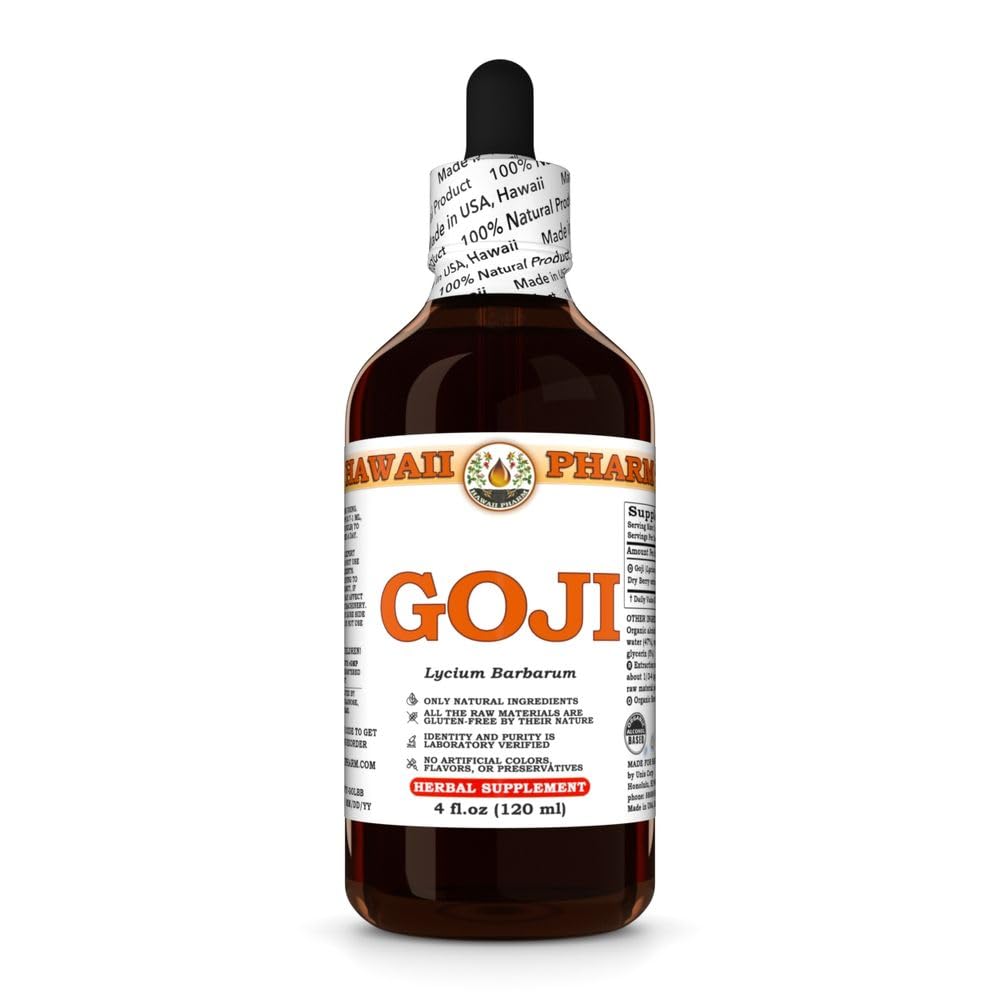 Hawaii Pharm Goji (Lycium barbarum) Berry Liquid Extract
