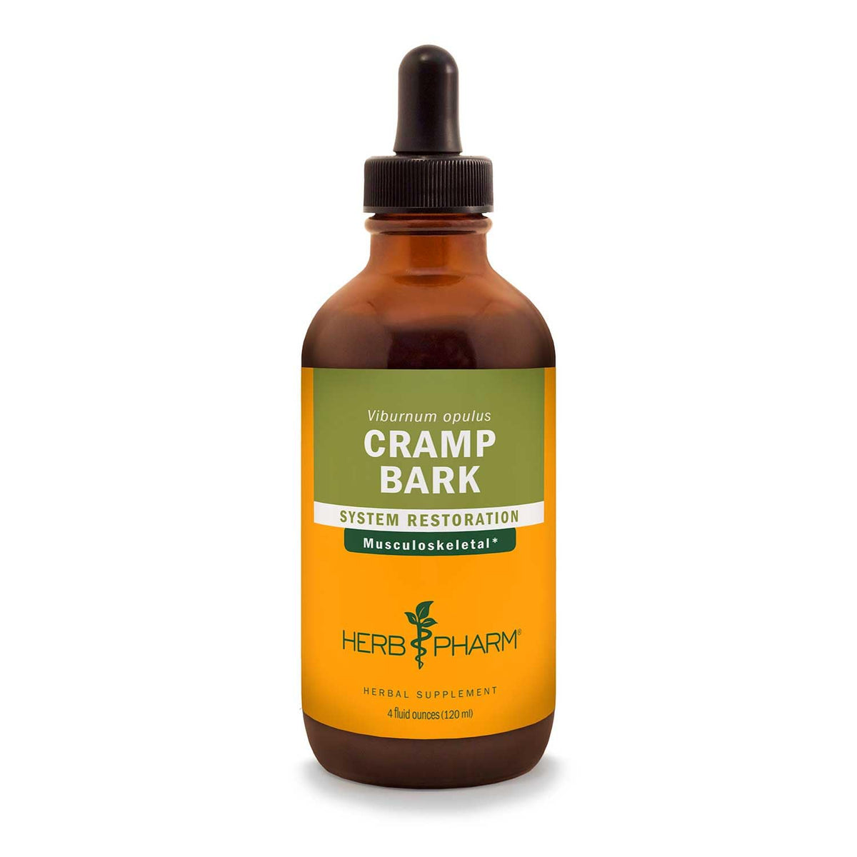 Herb Pharm Cramp Bark Liquid Extract for Musculoskeletal Support - 4 oz