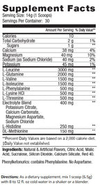 ES FIT Amino - Pre and Post Workout with Electrolytes - BCAAs