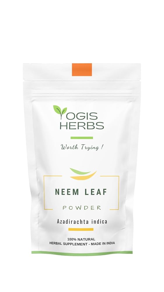 YOGIS HERBS Neem Leaf Powder - 16 Ounce