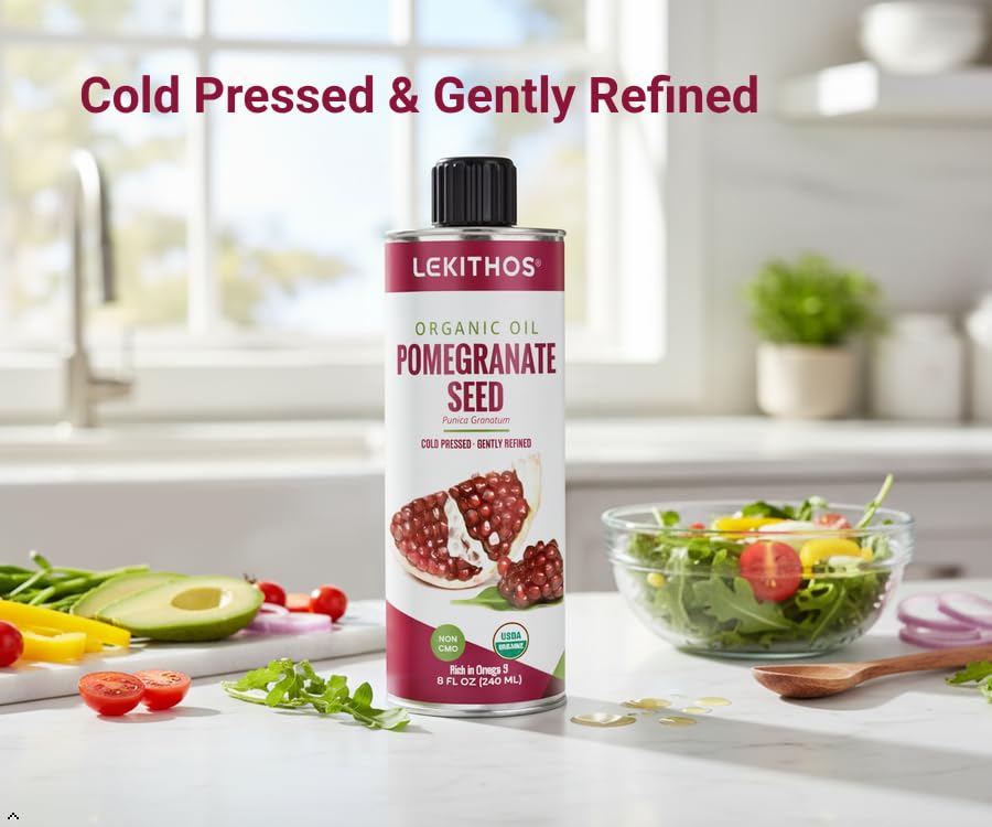 Lekithos Organic Pomegranate Seed Oil - image 3