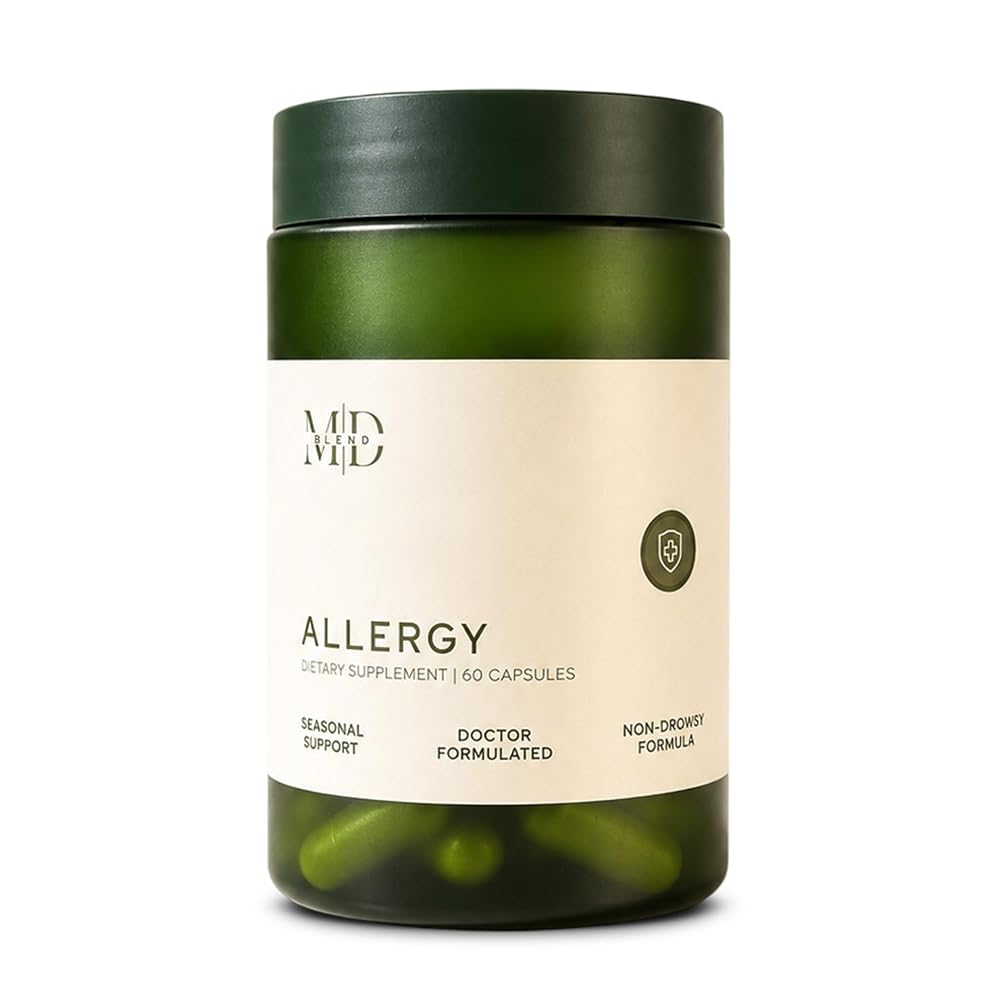 M.D. Blend Allergy Relief Capsules with Quercetin & Nettle Root - 180 Capsules
