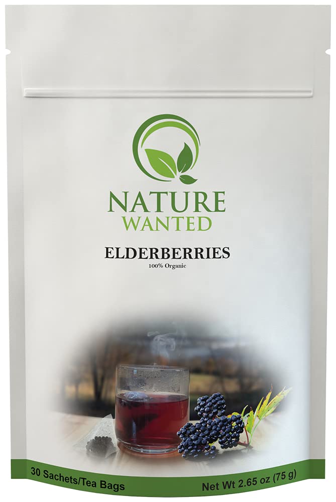 Nature Wanted Elderberry Tea - 30 Tea Bags