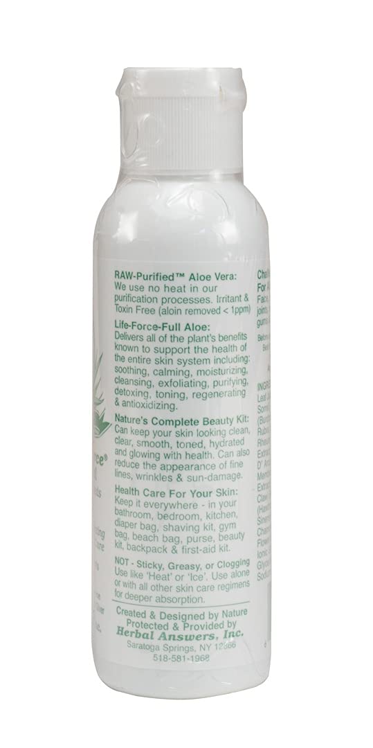 Herbal Answers AloeForce Skin Gel - 4 Fl Oz - image 2