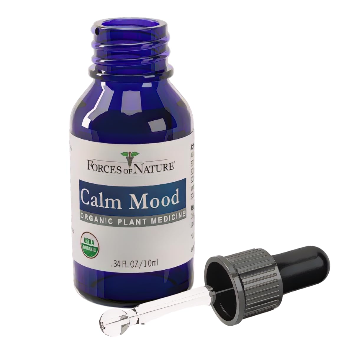 Forces of Nature Calm Mood Organic Homeopathic Medicine - 0.34 Fl Oz - image 2